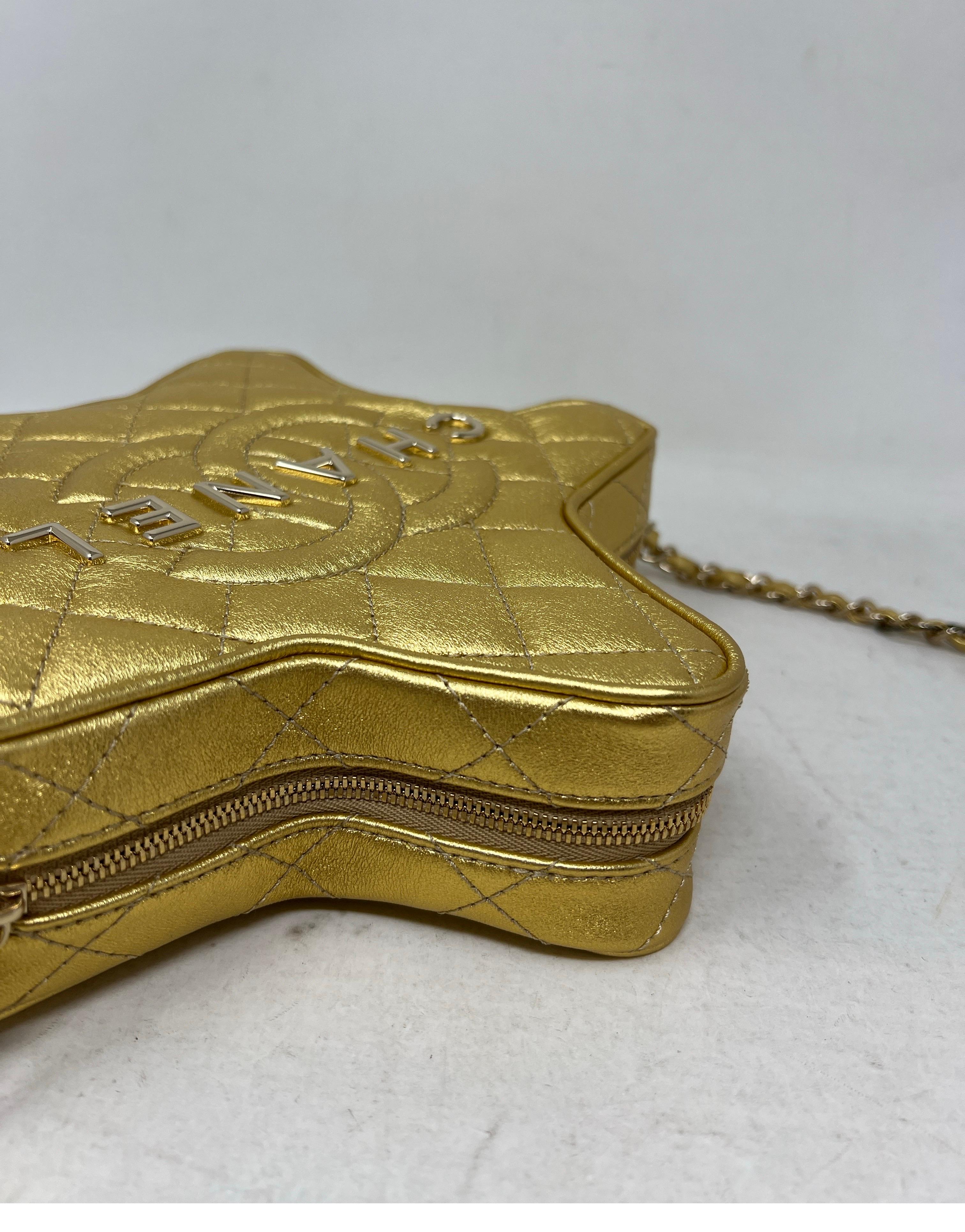 Chanel Gold Star Bag For Sale 6
