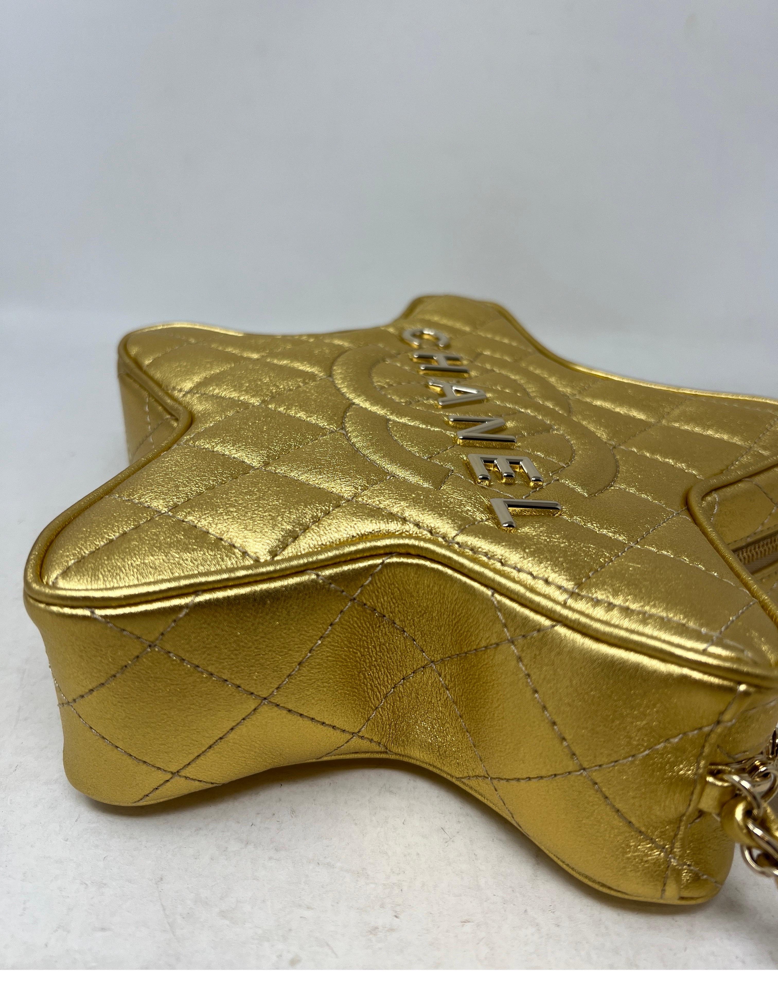 Chanel Gold Star Bag For Sale 7