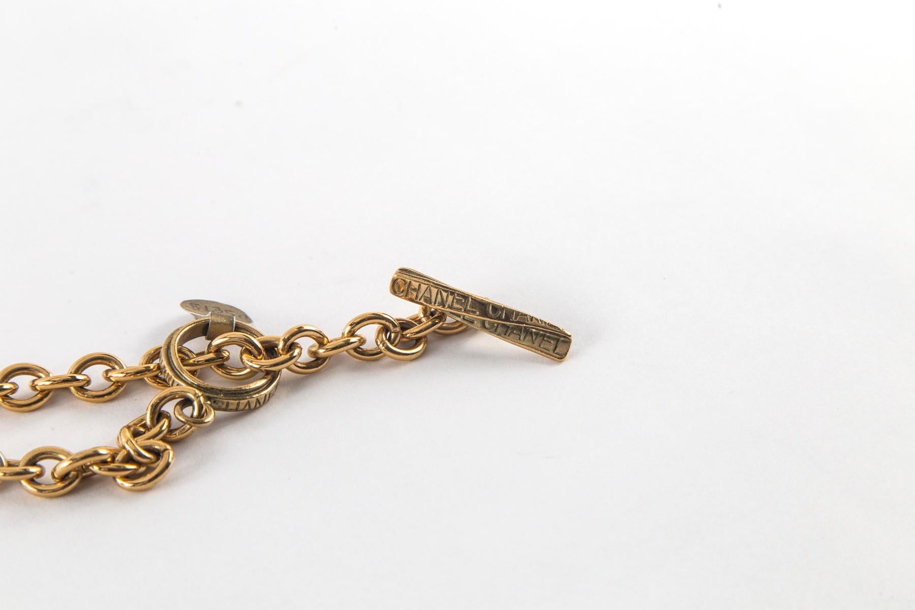 Chanel Gold Sunburst Necklace 2