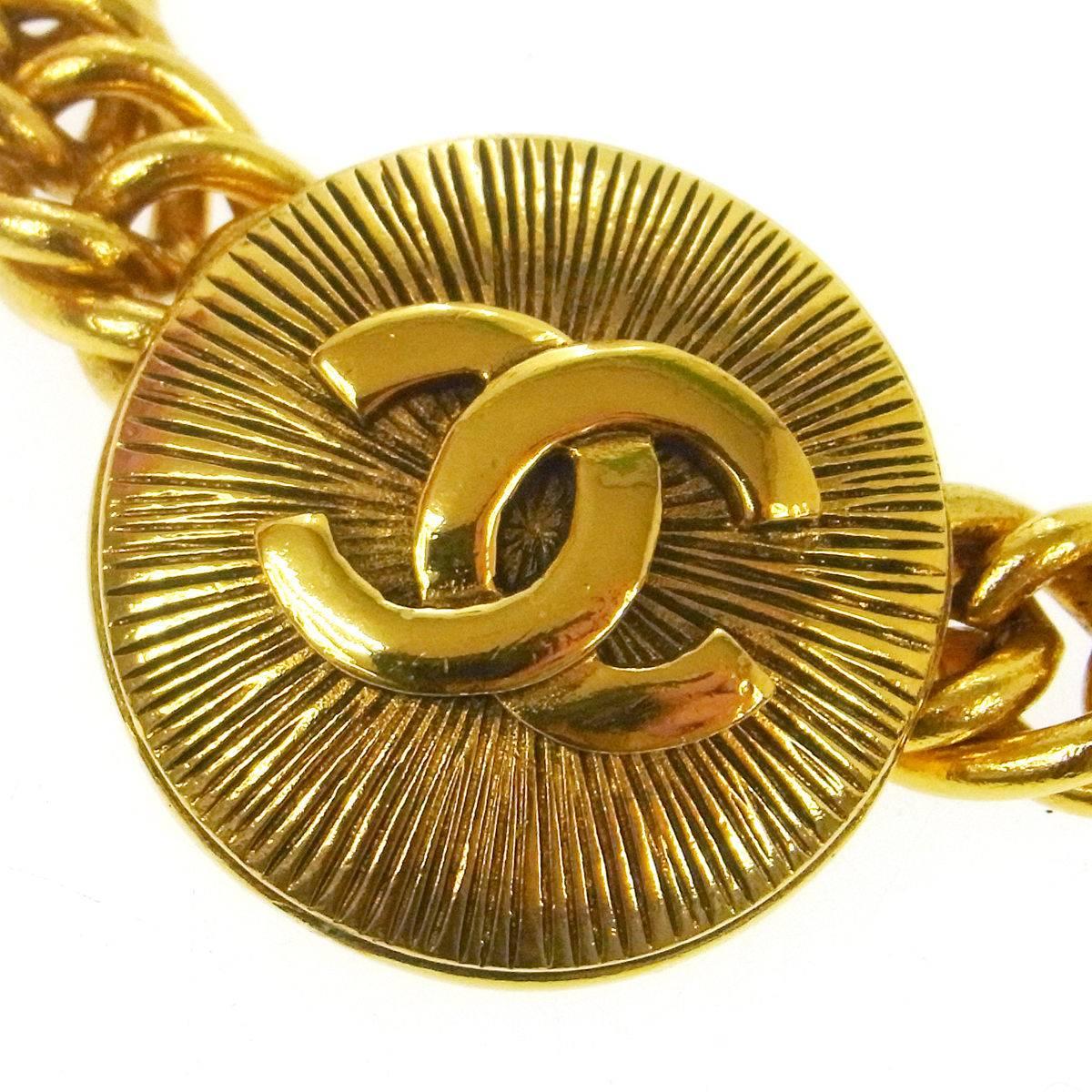 chanel 14k gold necklace