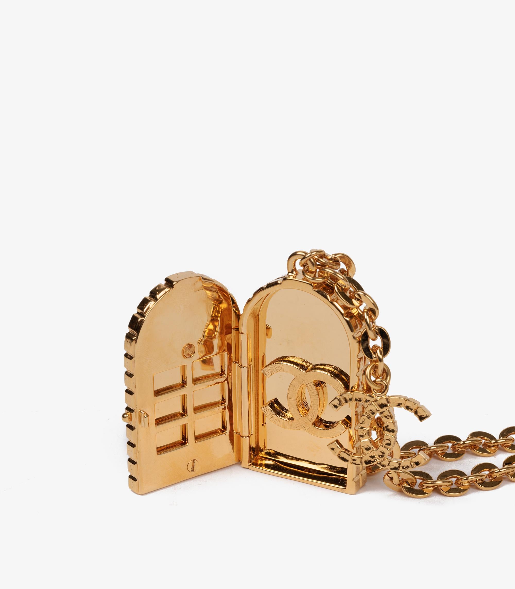 Collana Chanel 31 Rue Cambon in tono dorato in vendita 2