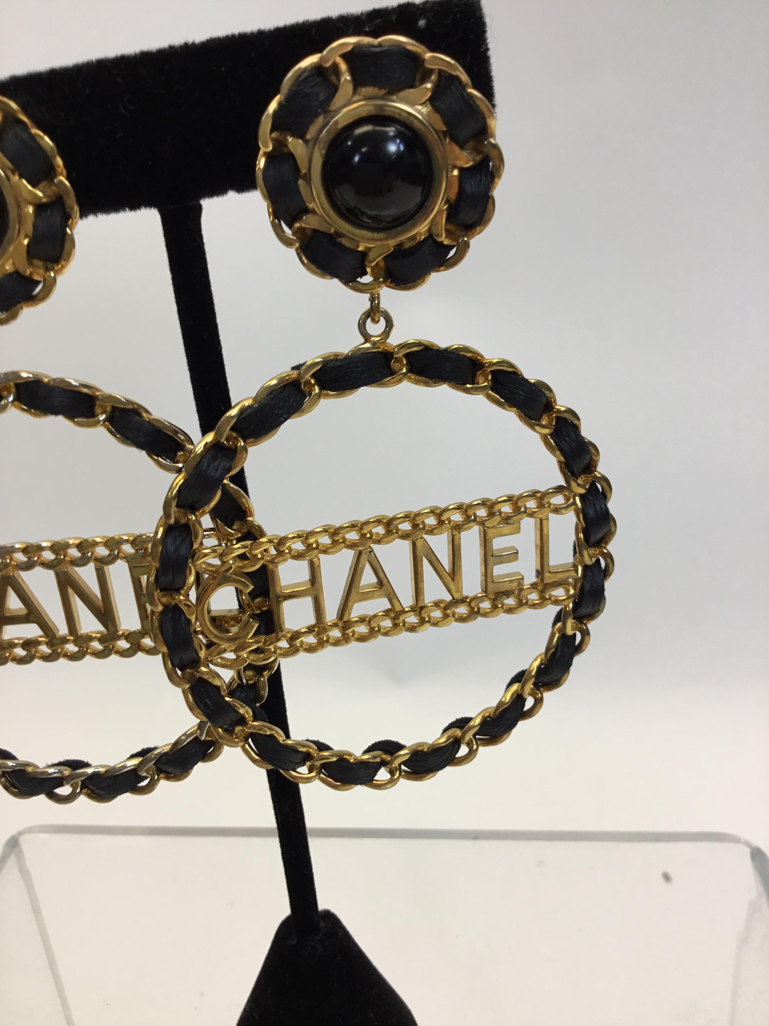 Chanel Gold Tone and Black 