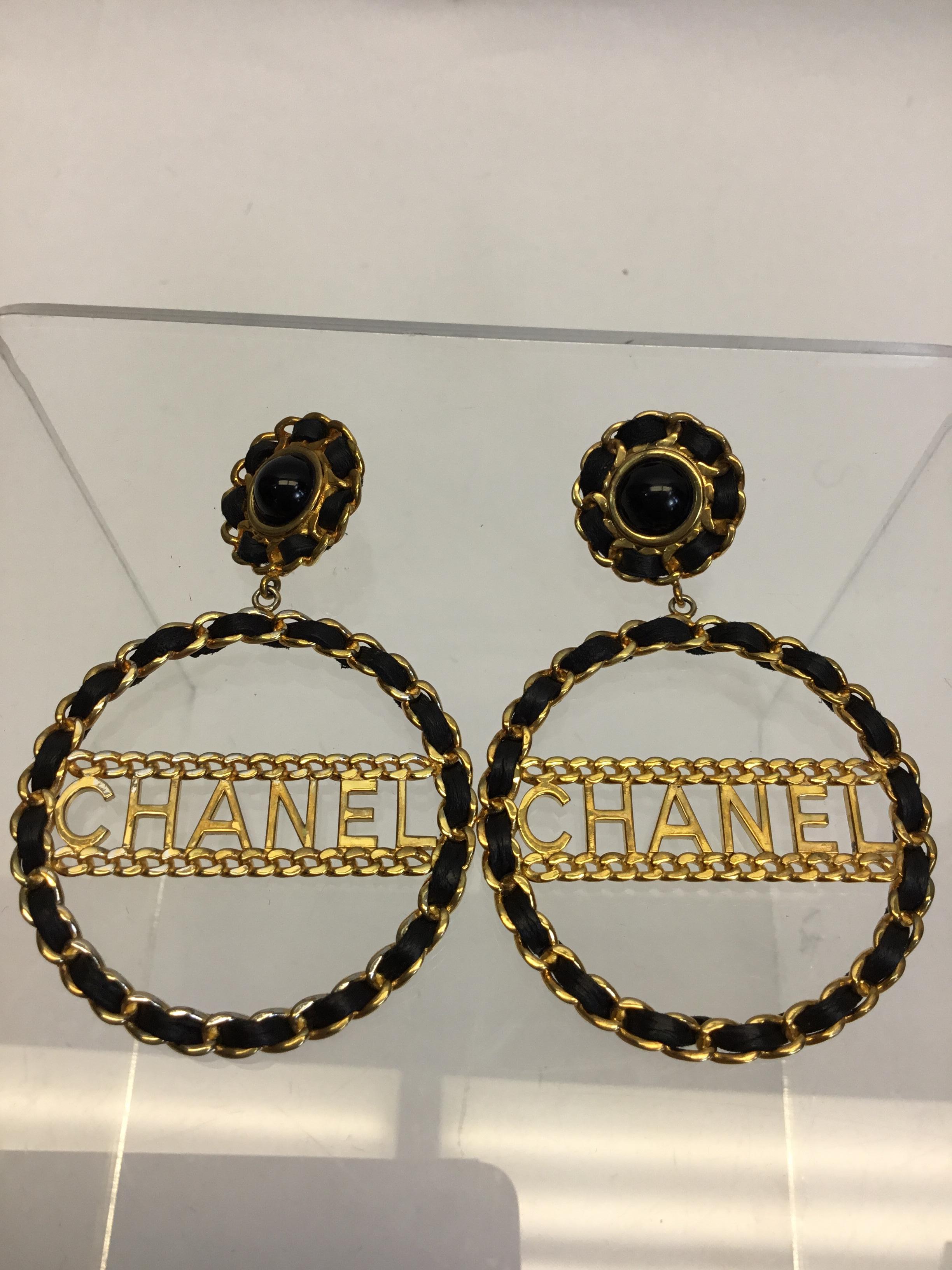 Chanel Gold Tone and Black 