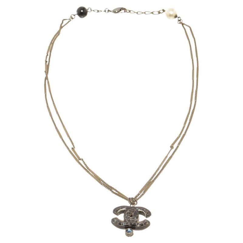 Chanel Gold Double Oval Link Chain Necklace/Belt For Sale at 1stDibs