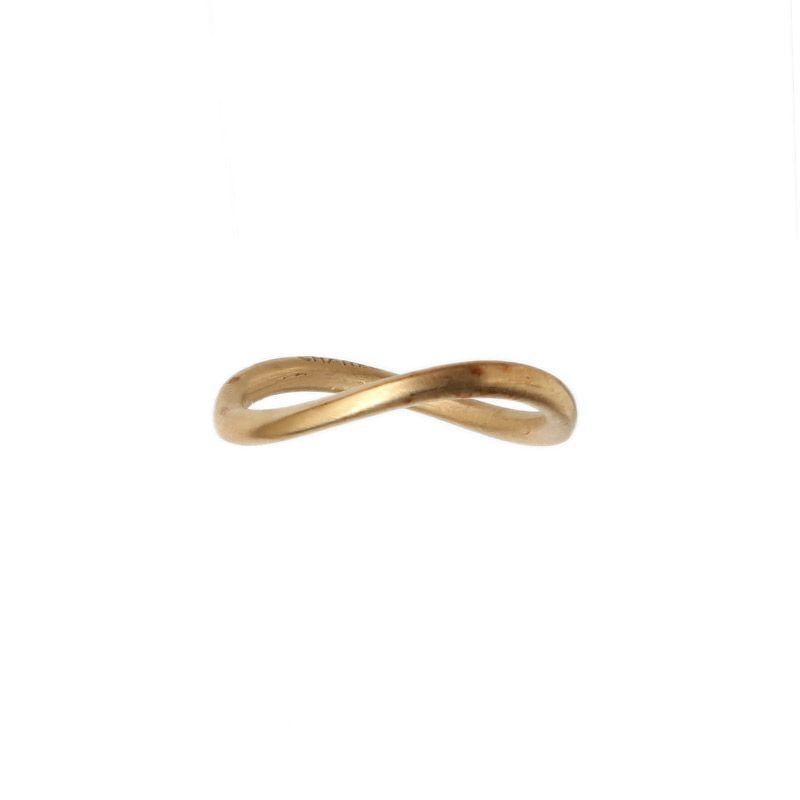 Women's CHANEL gold-tone Ring Size 7.25