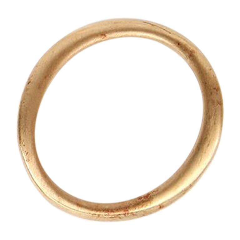 CHANEL gold-tone Ring Size 7.25