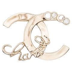 Chanel Gold Tone rue Cambon Brooch