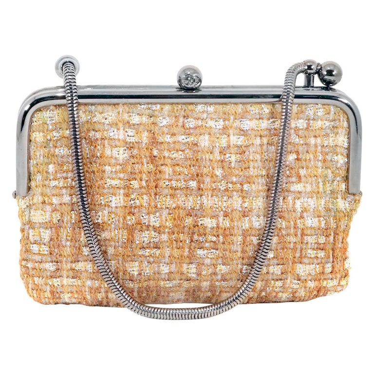 Chanel Gold Mini Bag - 313 For Sale on 1stDibs