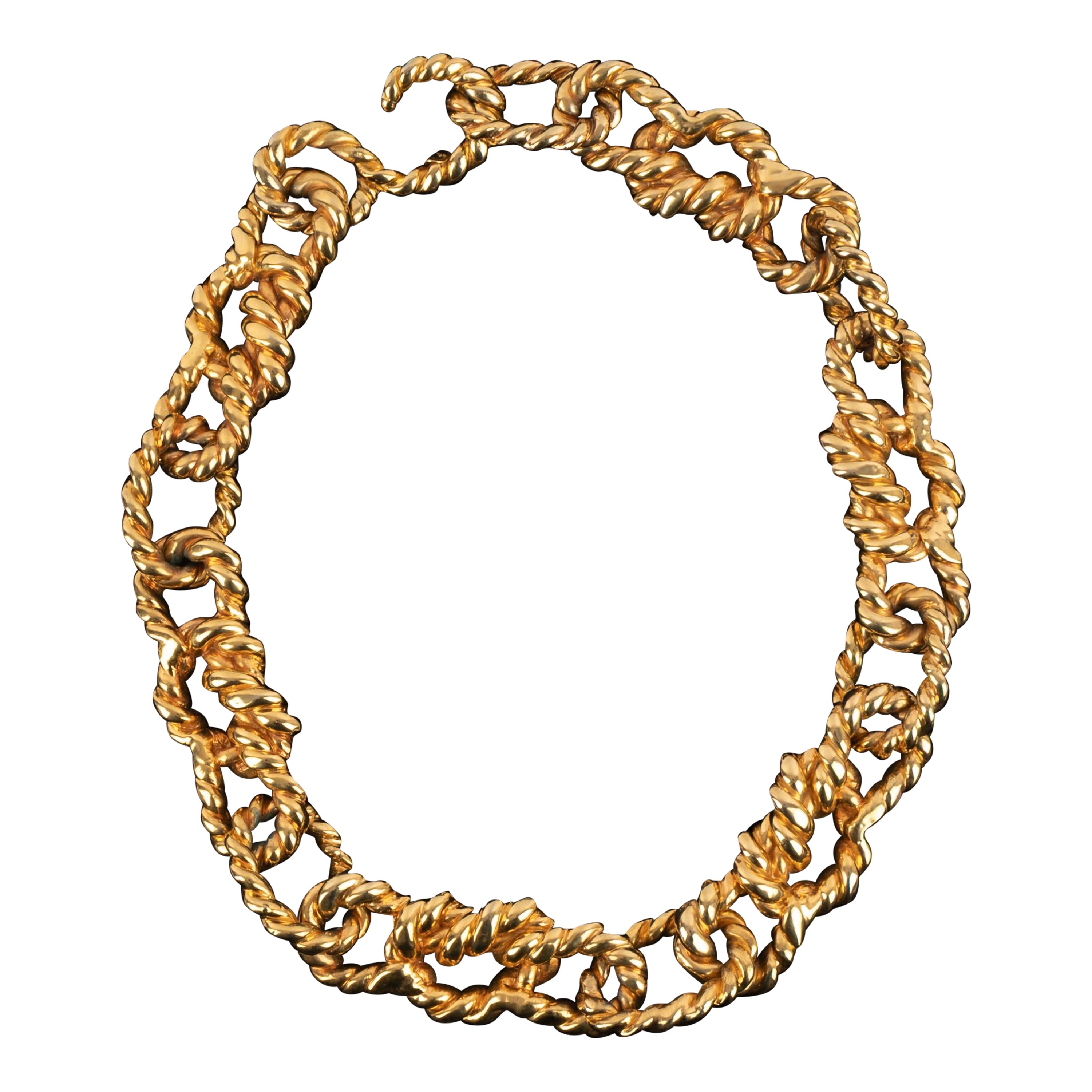 Chanel cinturón dorado Primavera-Verano 1990