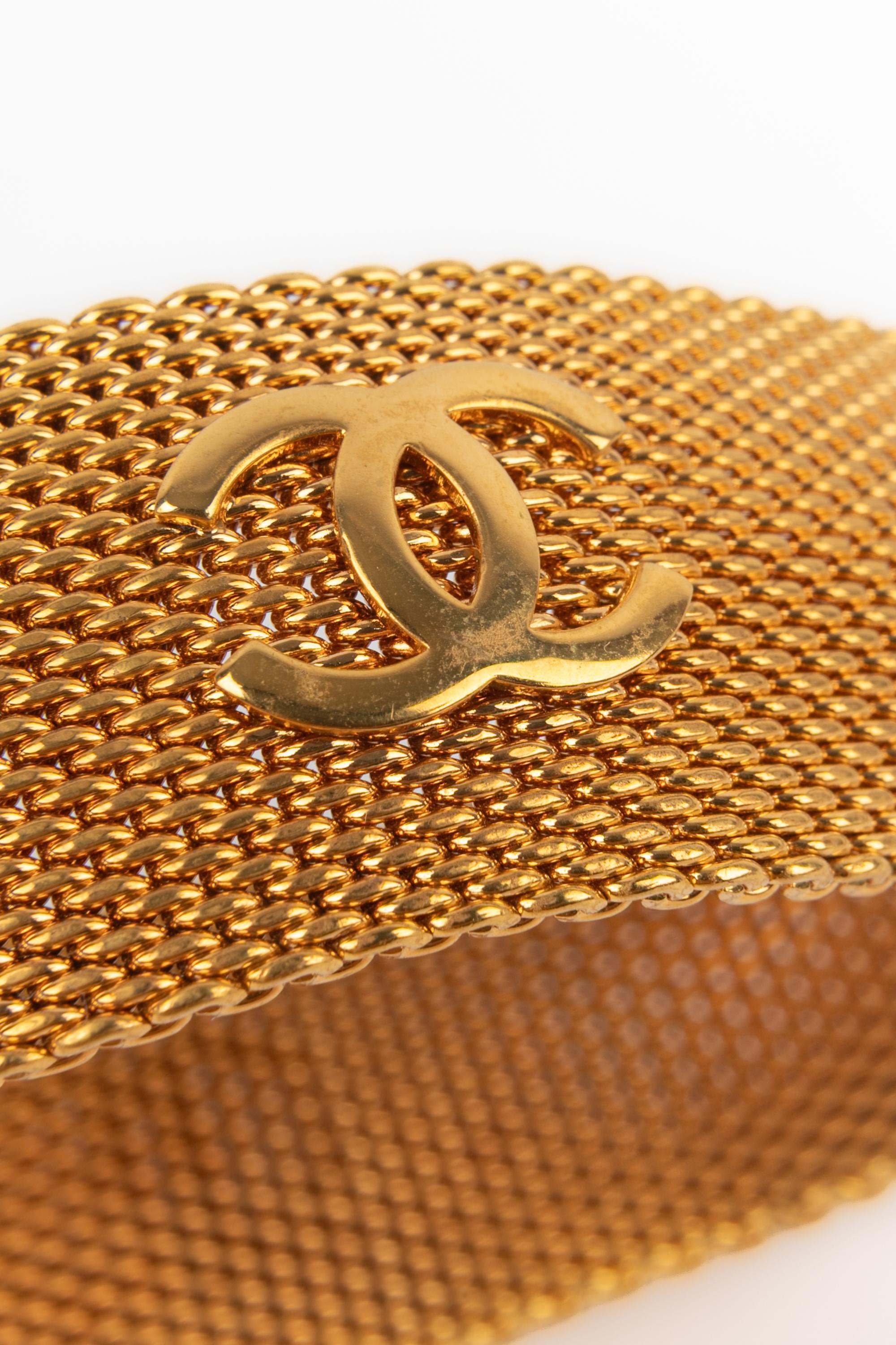 Bracelet en or de Chanel 1996 en vente 3