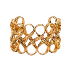 Chanel Golden Bracelet, Spring 1996 Vintage Chanel Golden Bracelet, Spring 1996