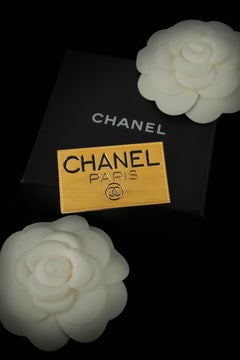 Chanel golden brooch