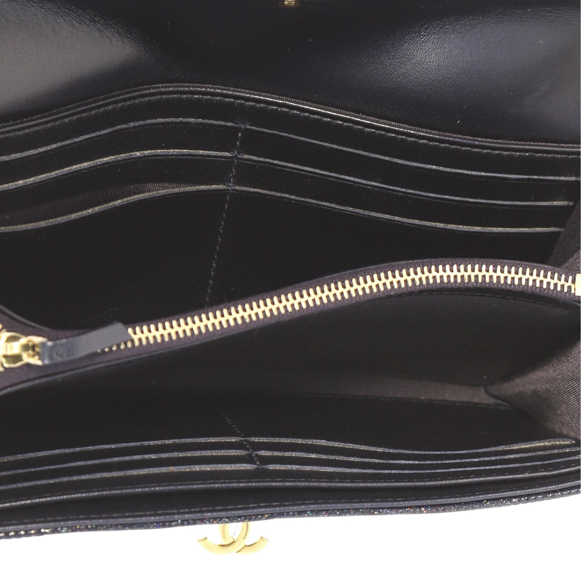 Chanel Golden Class Wallet Lizard 1