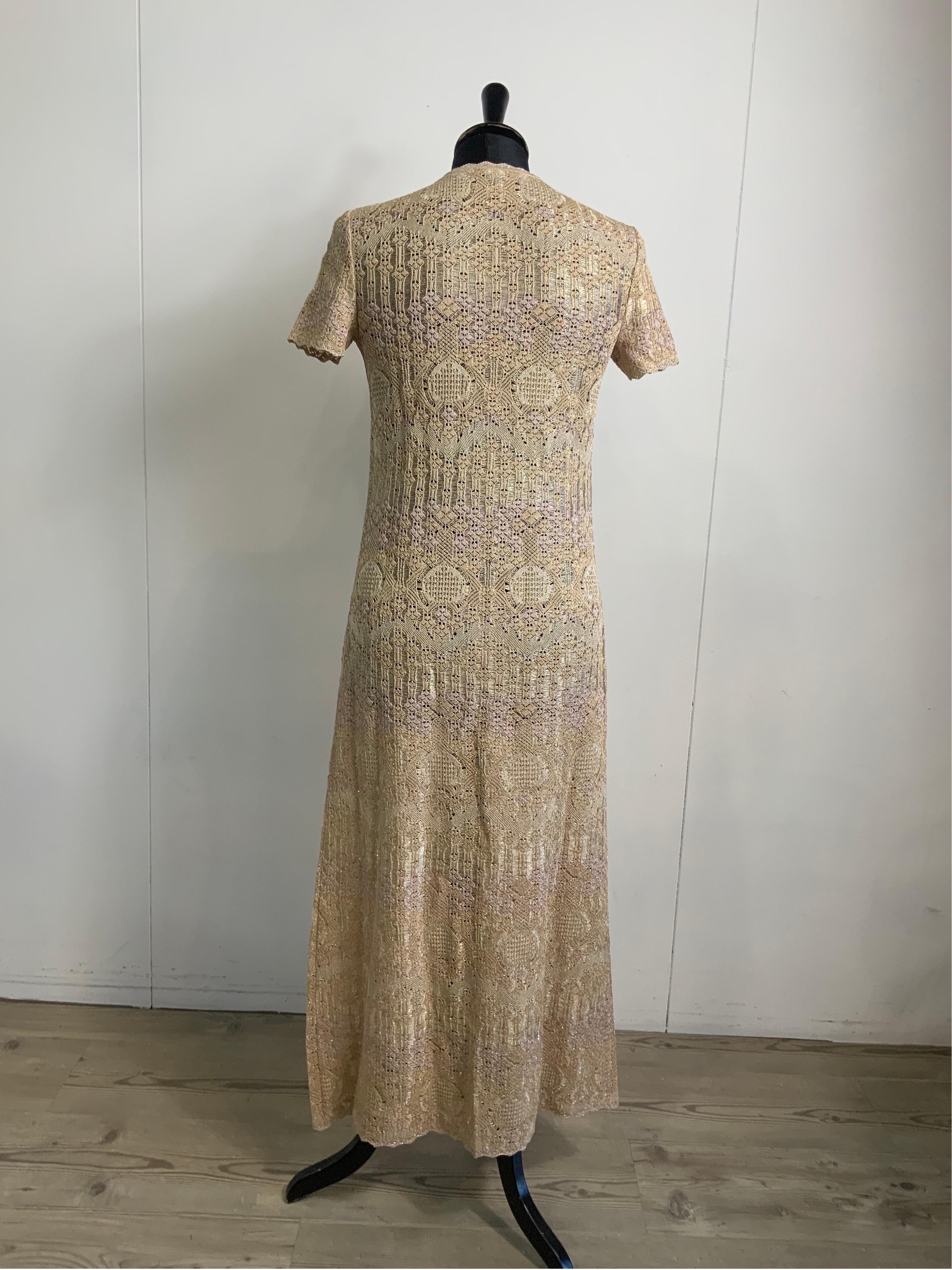 Chanel golden Combo: Dress, trousers, skirt, slip and culottes. In Excellent Condition In Carnate, IT