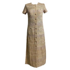 Chanel golden Combo: Dress, trousers, skirt, slip and culottes.