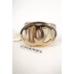 Chanel Goldener Ledergürtel, 2008