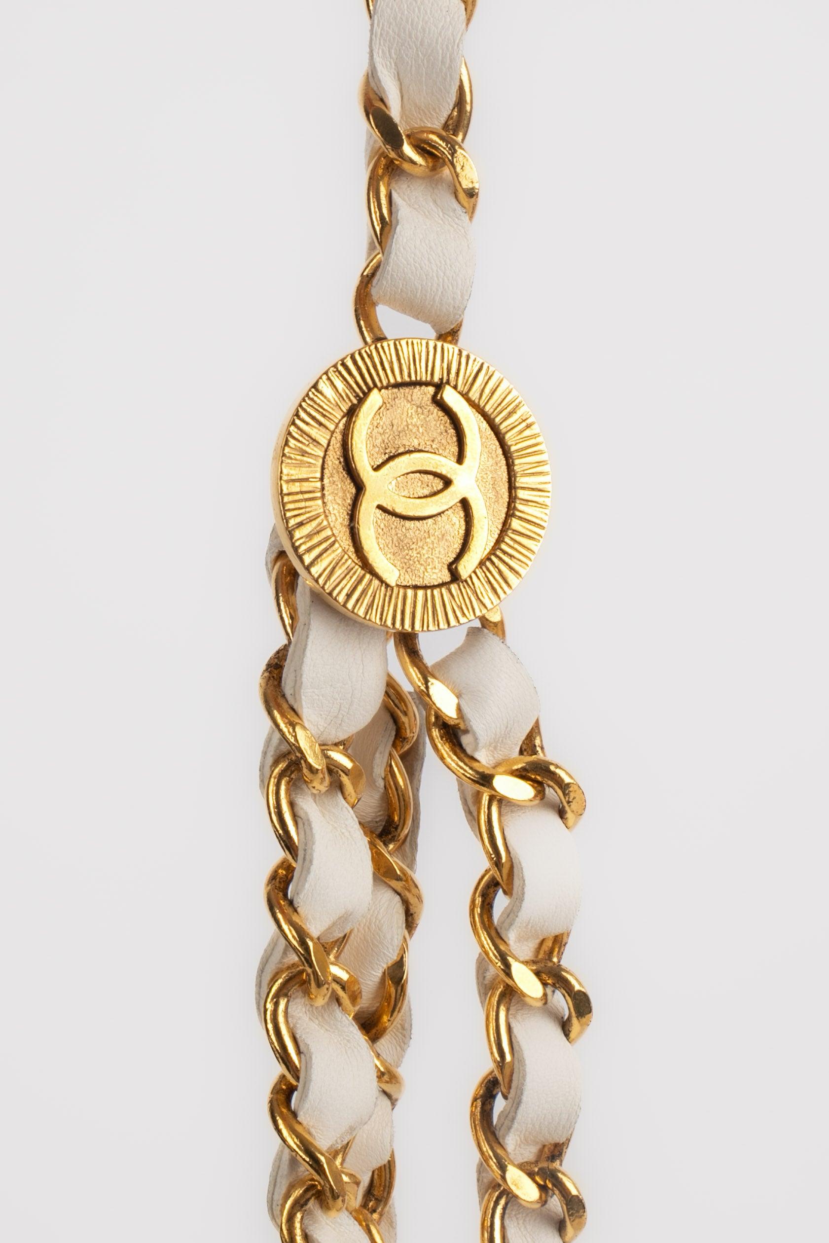 Chanel Golden Metal Belt, 1985s 1