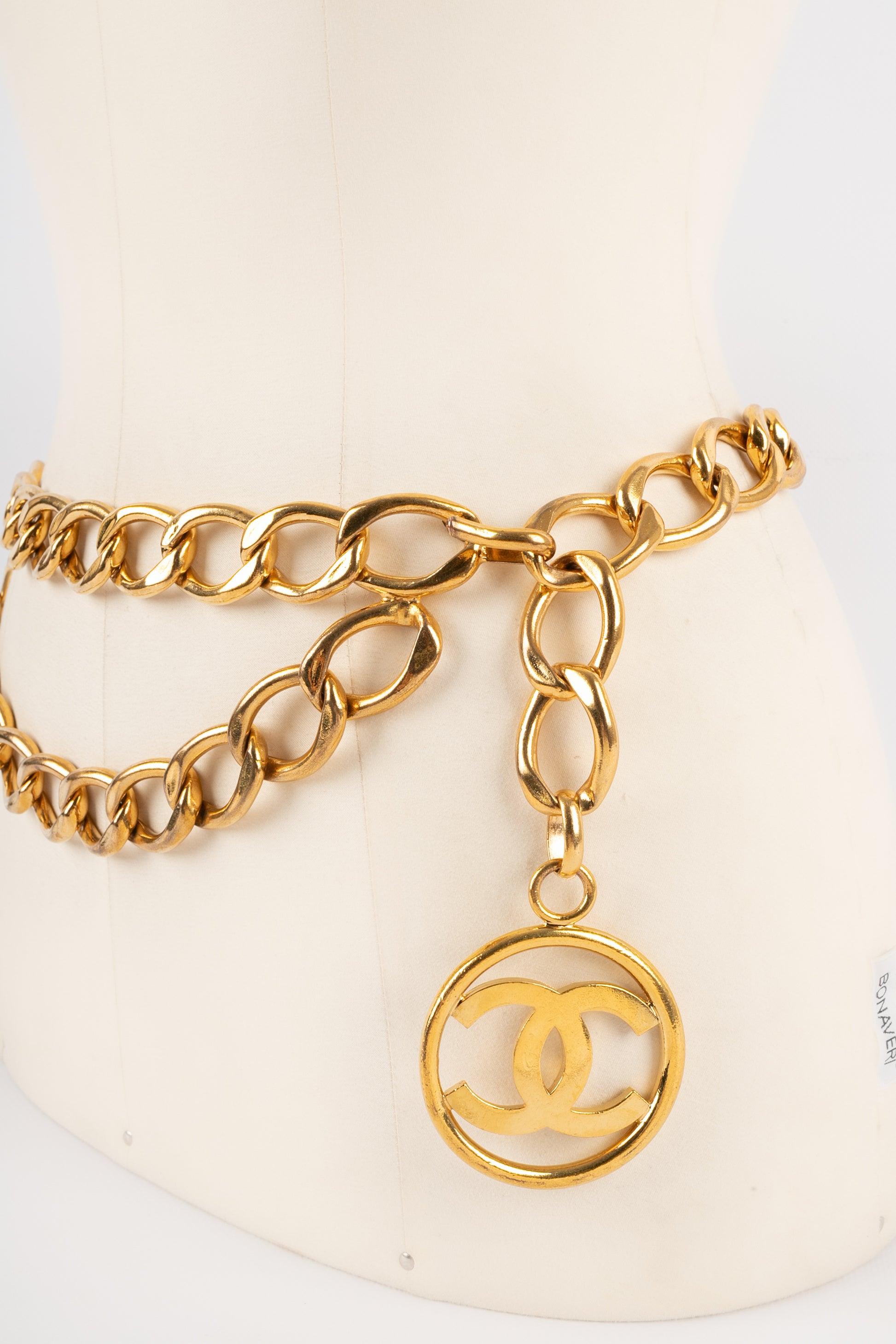Chanel Golden Metal Belt, 2009 1