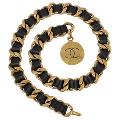 Chanel Golden Metal Belt Fall, 1994