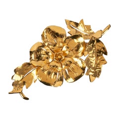 Chanel Golden Metal Brooch Haute Couture, 1988/1989