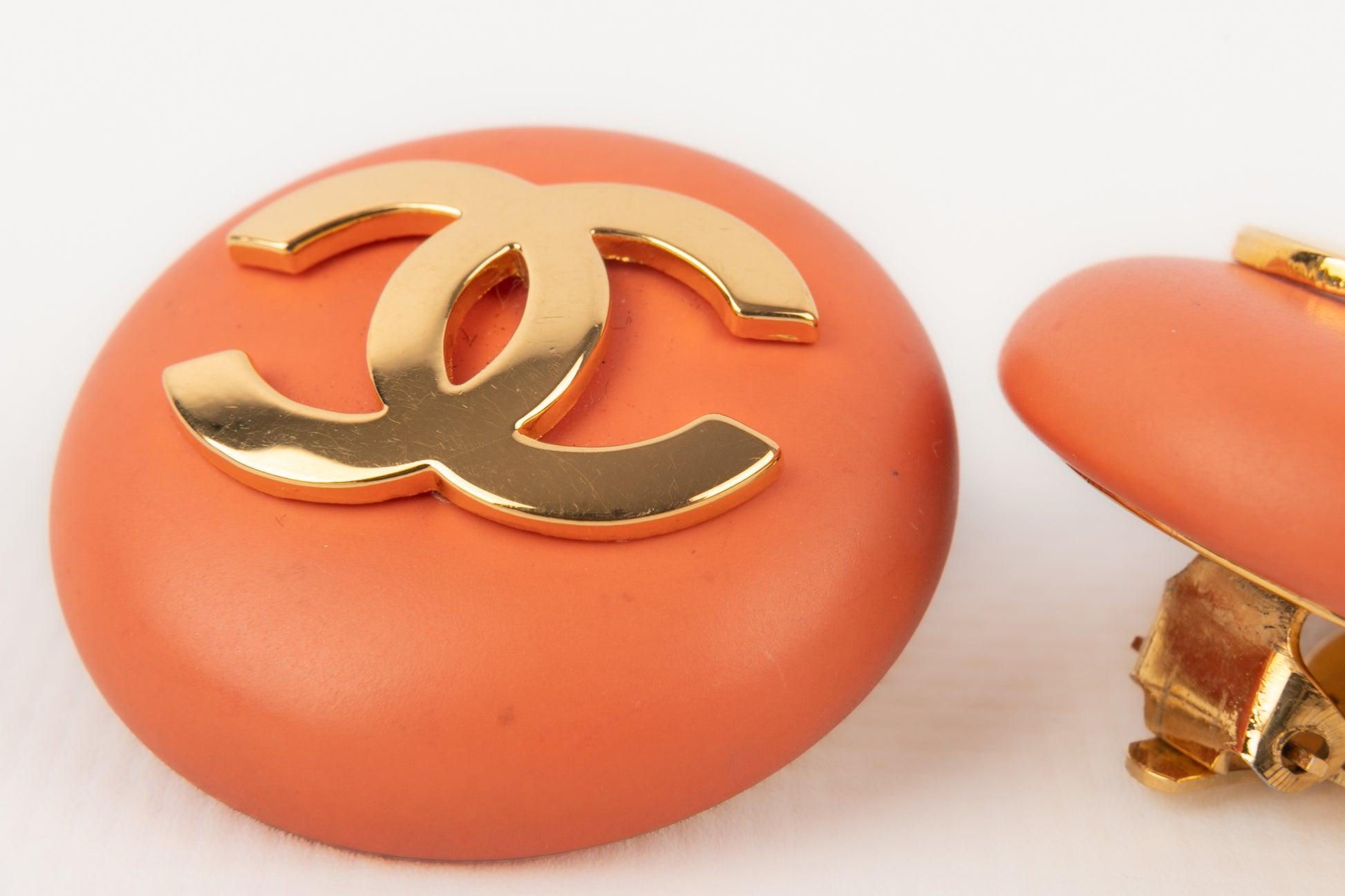 Women's Chanel Golden Metal CC Earrings Haute Couture
