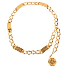 Chanel Golden Metal Chain Belt, 1980s