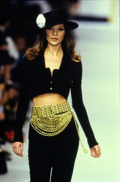 Chanel Golden Metal Chain Belt, 1993