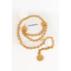 Chanel Golden Metal Chain Belt, 1994