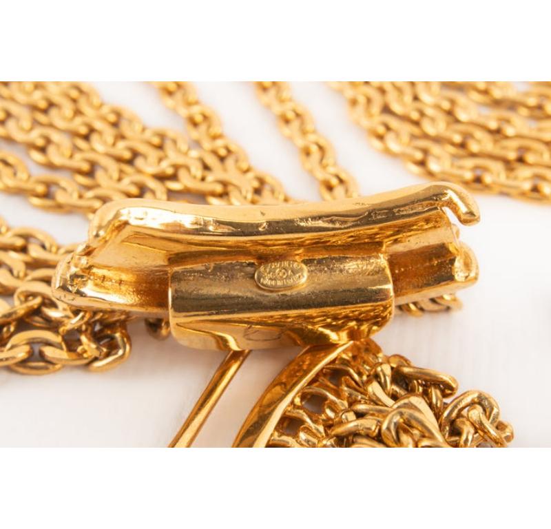 Chanel Golden Metal Chain Belt Fall, 1996 For Sale 5