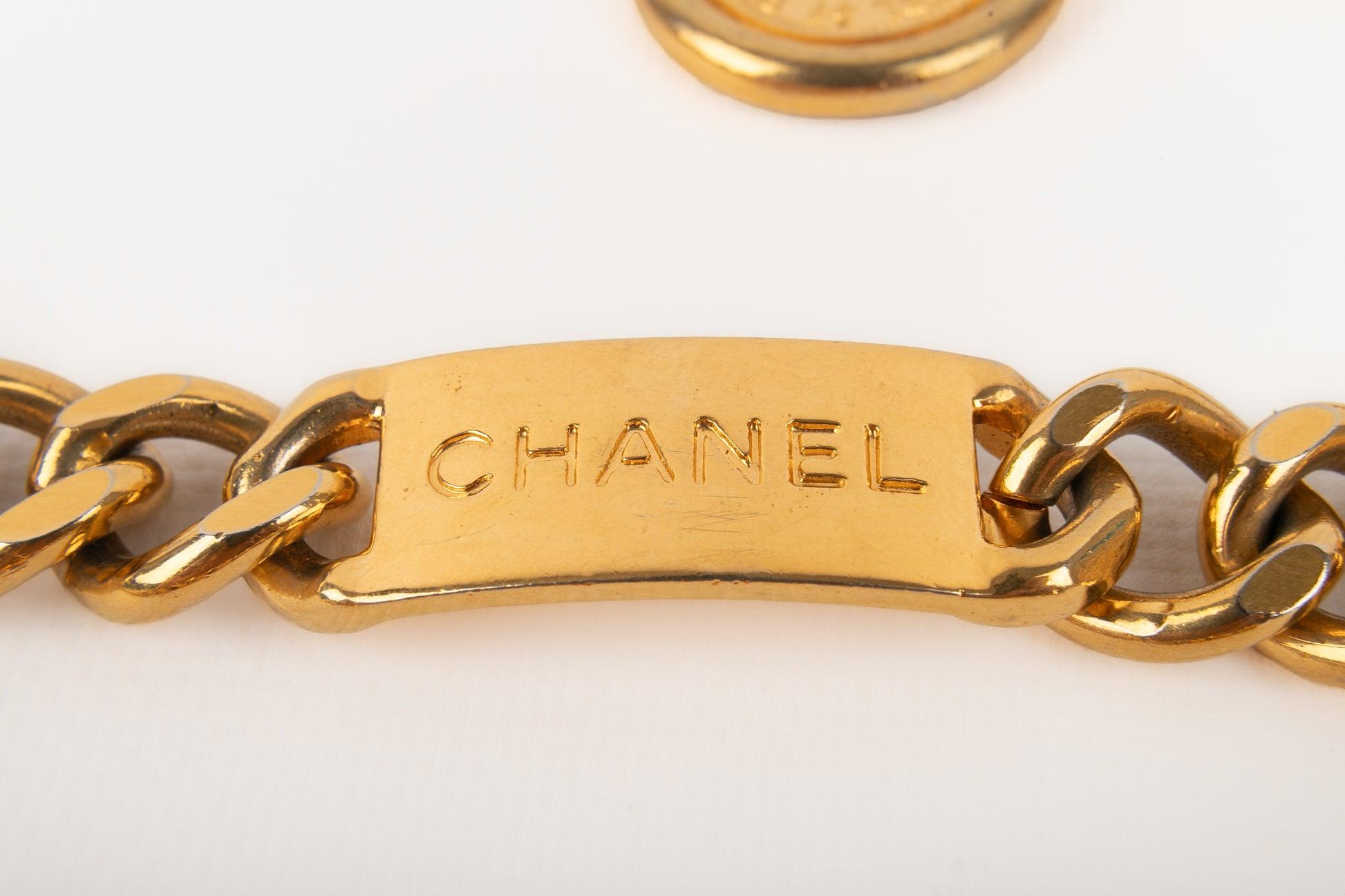 Chanel Golden Metal Chain Belt 3
