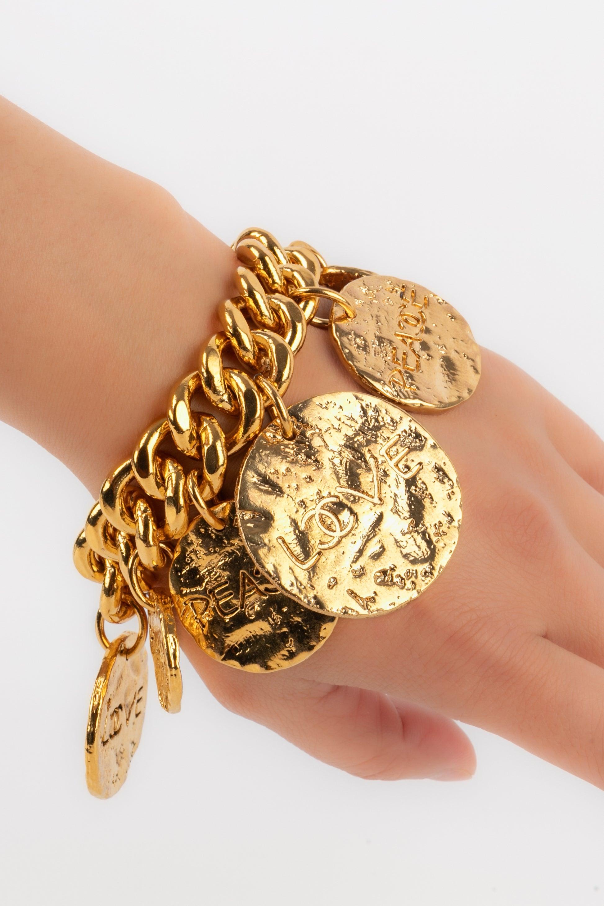 Chanel Golden Metal Charm Bracelet, 2007 3