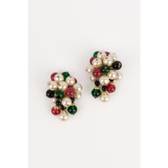 Chanel Golden Metal Set of Jewelry, 1980s