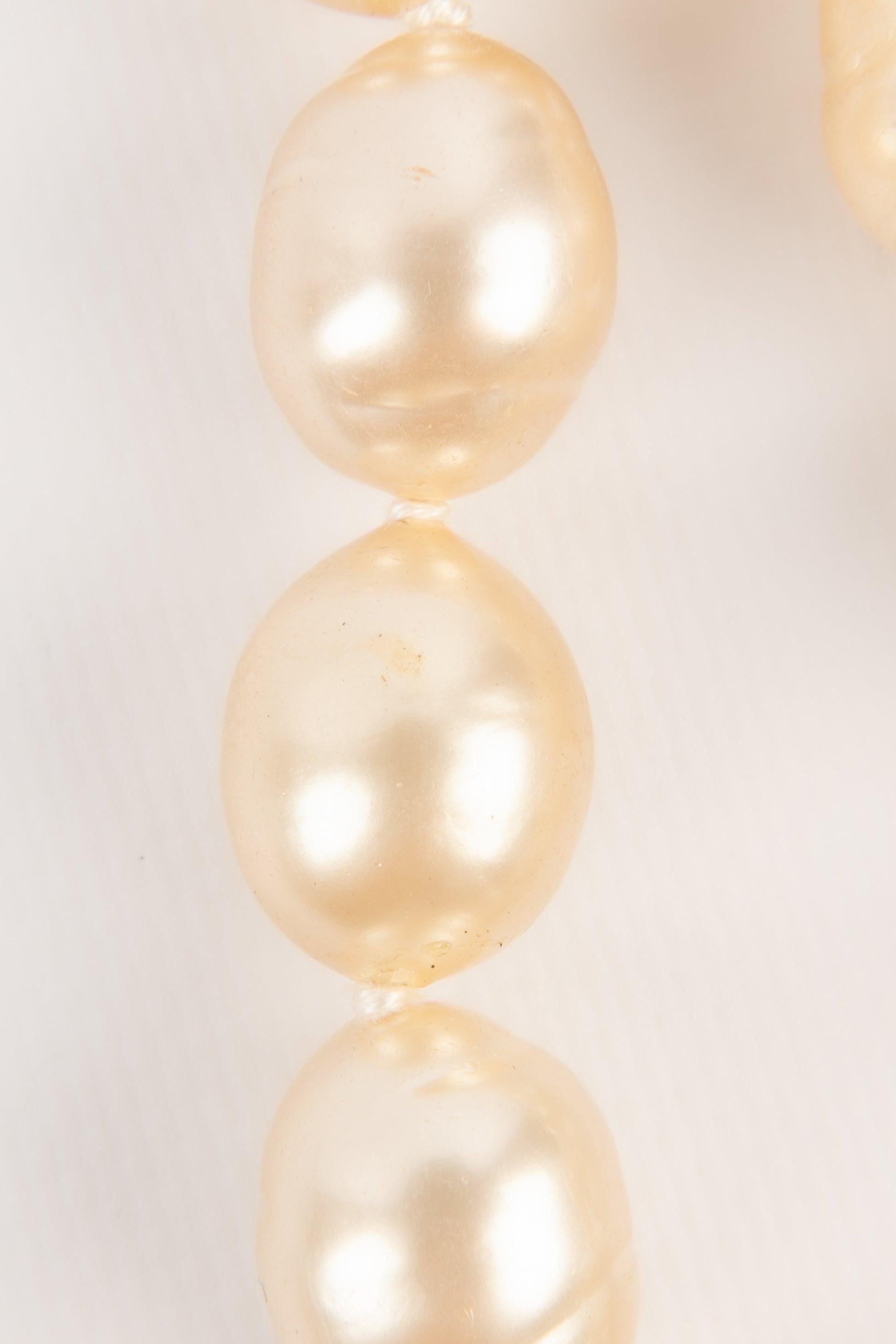 Chanel Golden Metal Short Necklace, 1994 3