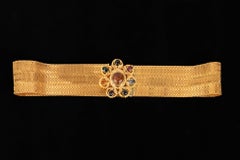 Chanel Golden Metal Wide Belt, 1996