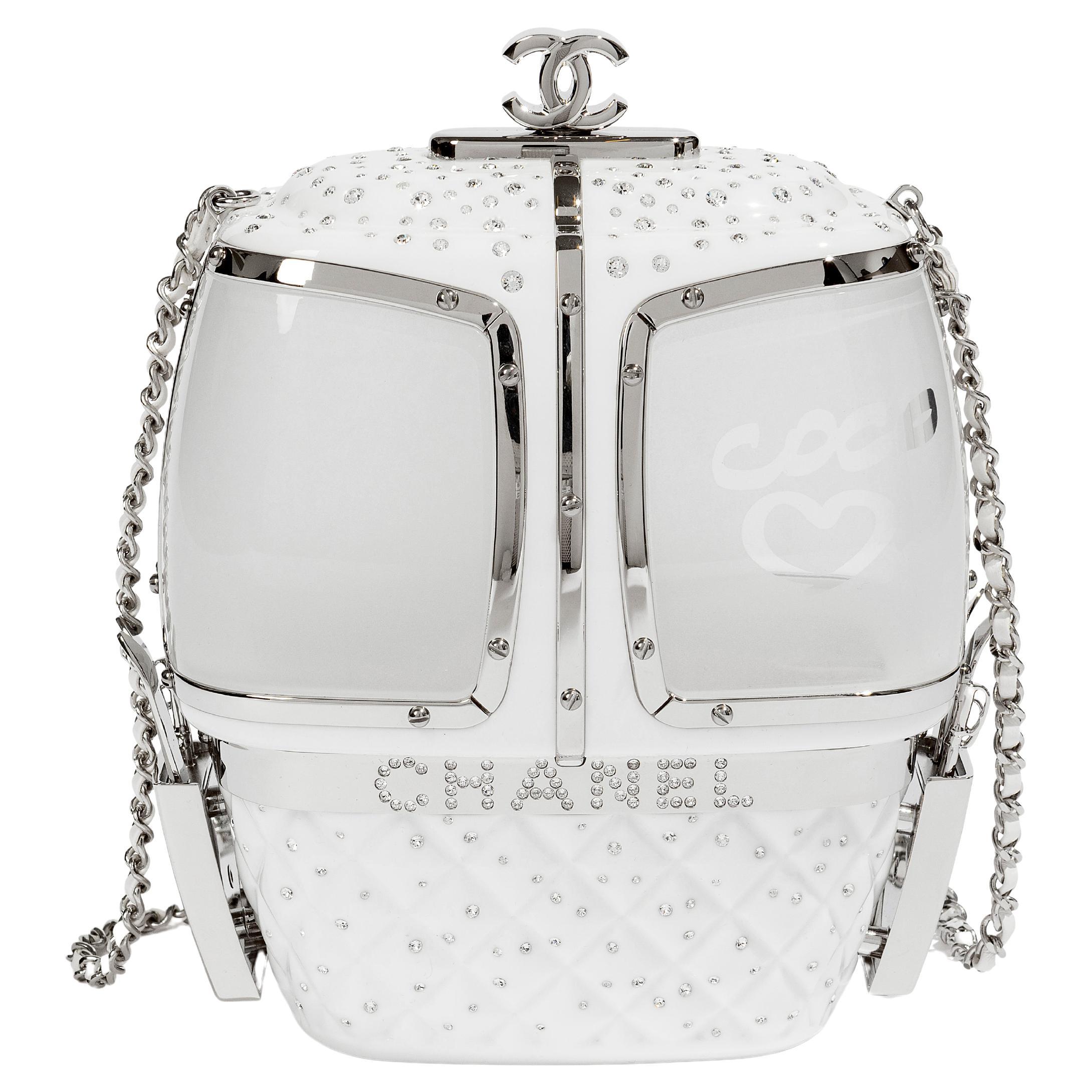 Chanel Gondola Lift Minaudière Clutch Bag 2019 For Sale