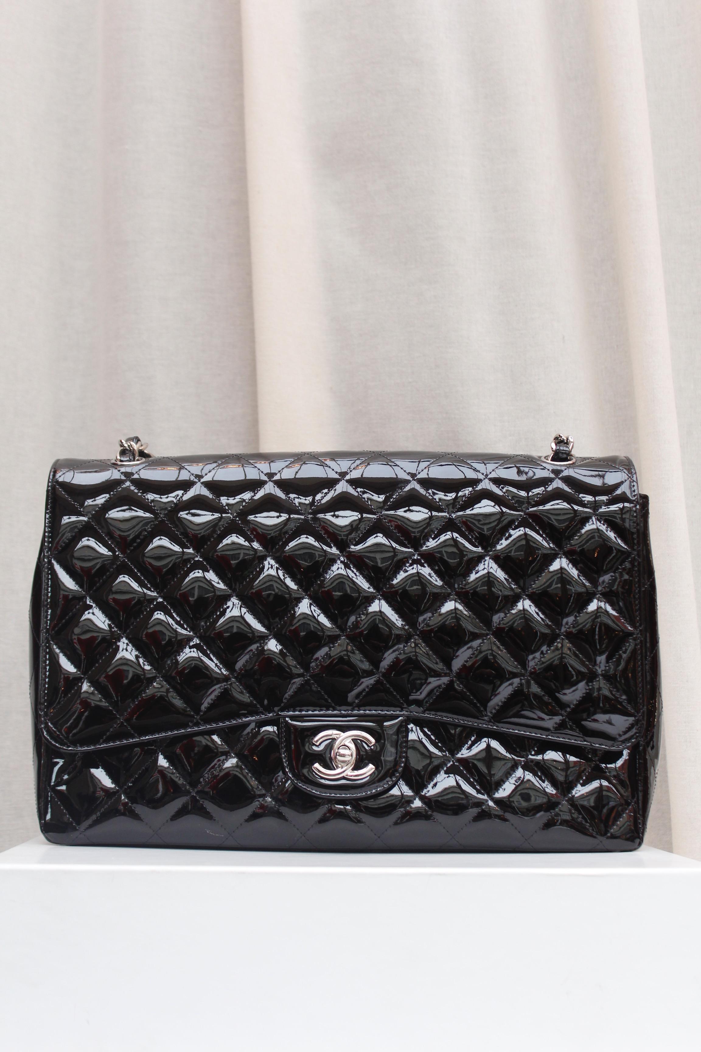 Black Chanel gorgeous black patent leather, 2009 – 2010