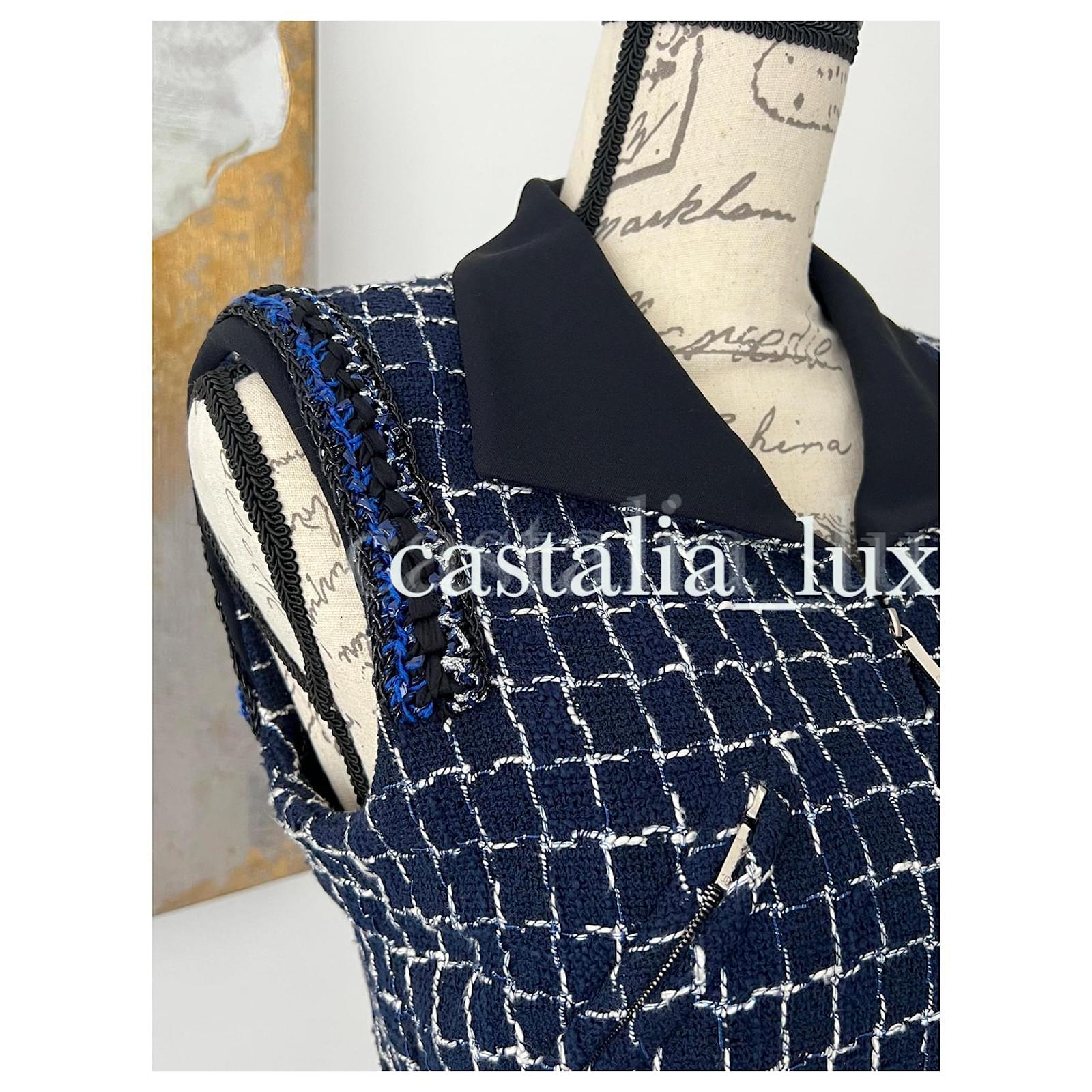 Abito in tweed Lesage della collezione Graffiti di Chanel 3