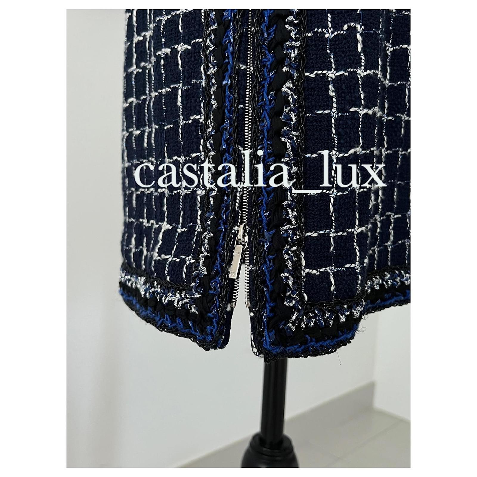 Abito in tweed Lesage della collezione Graffiti di Chanel 4