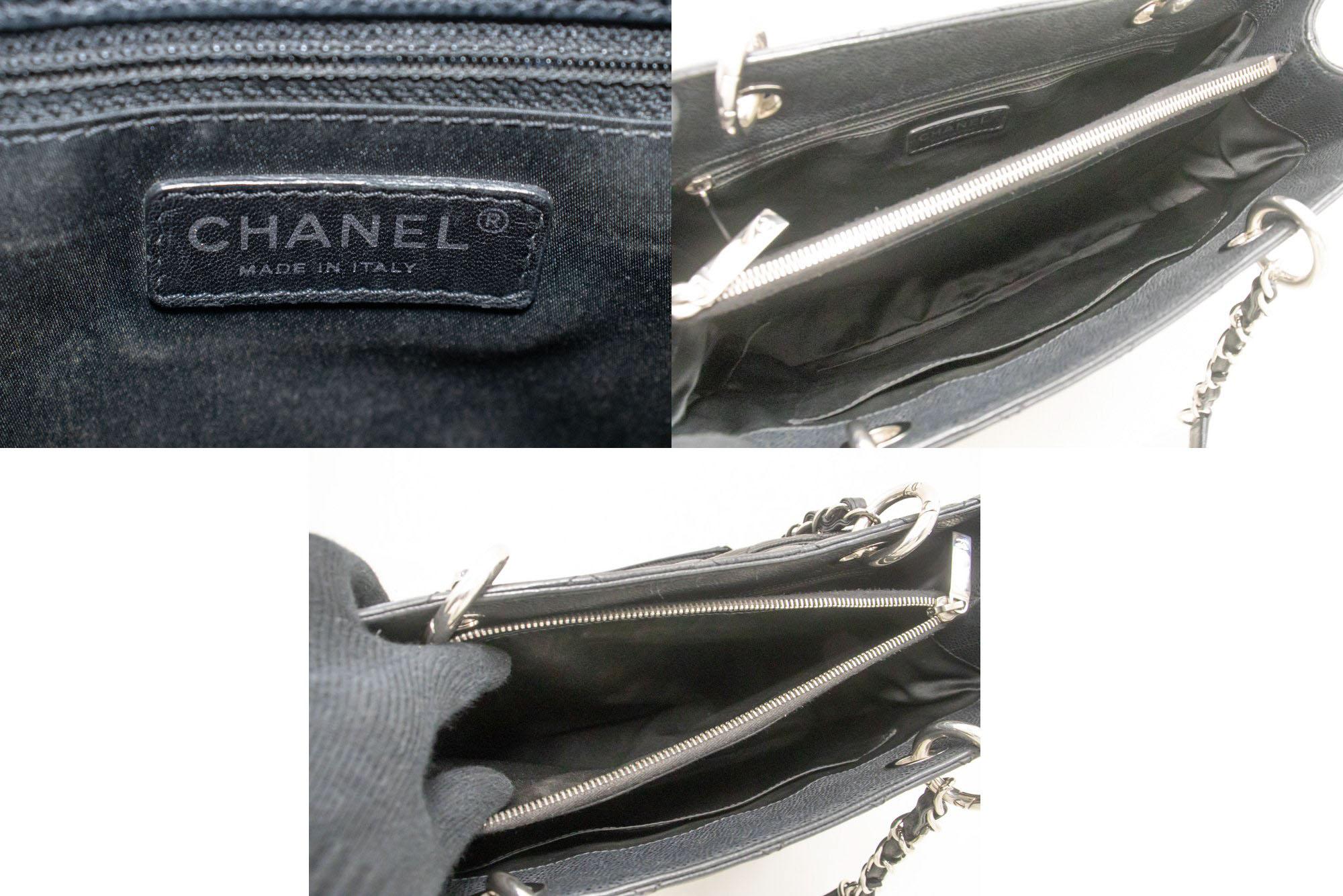 CHANEL Grained Calfskin GST 13