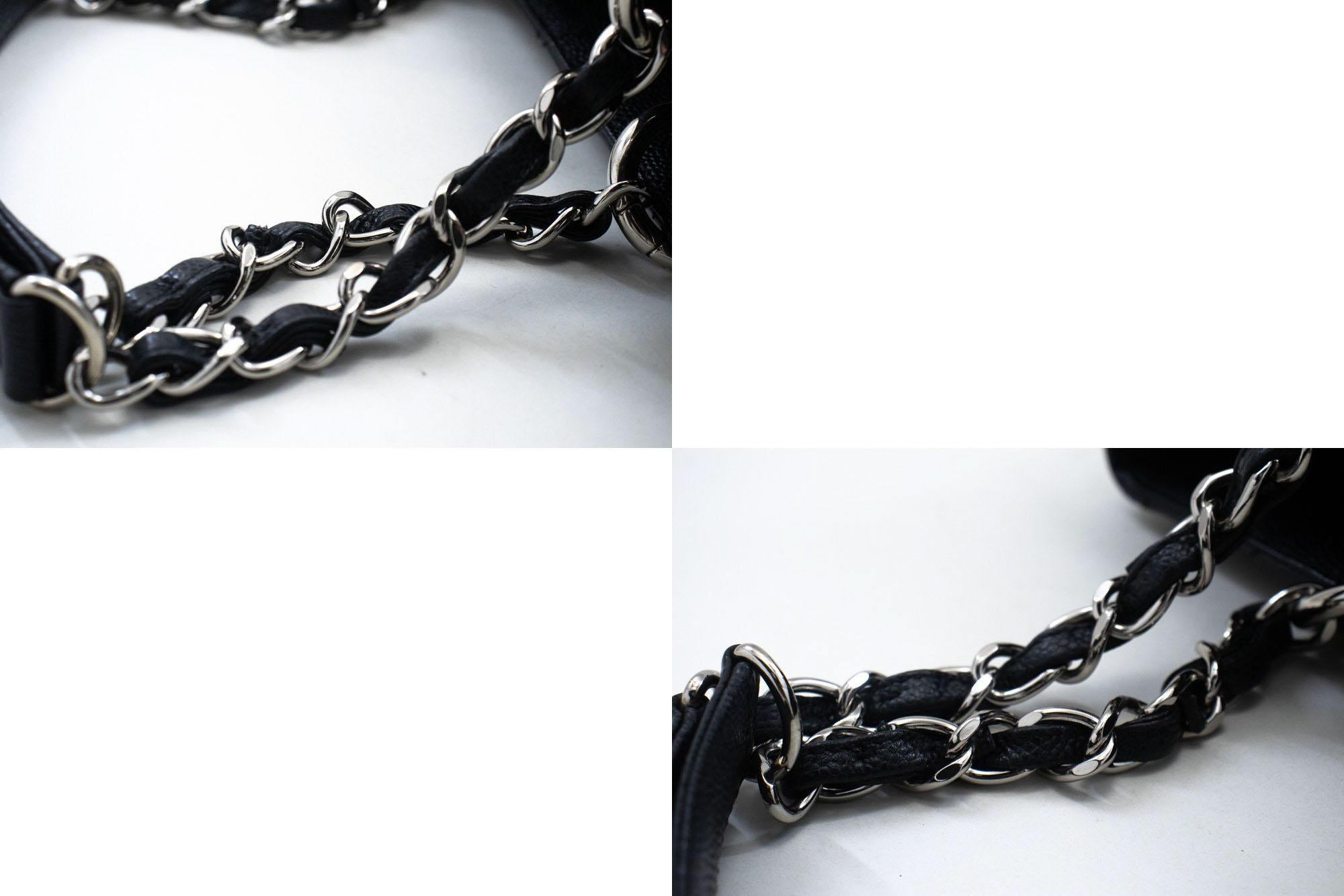 CHANEL Grained Calfskin GST 13