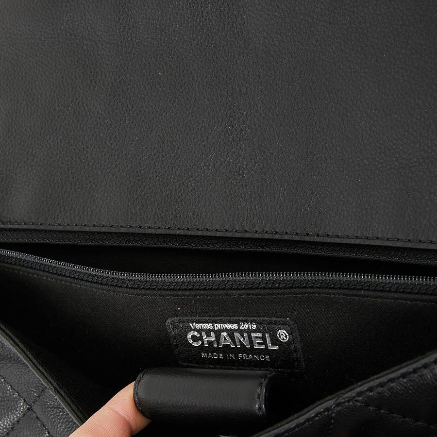 CHANEL Grained Leather Computer Bag  4