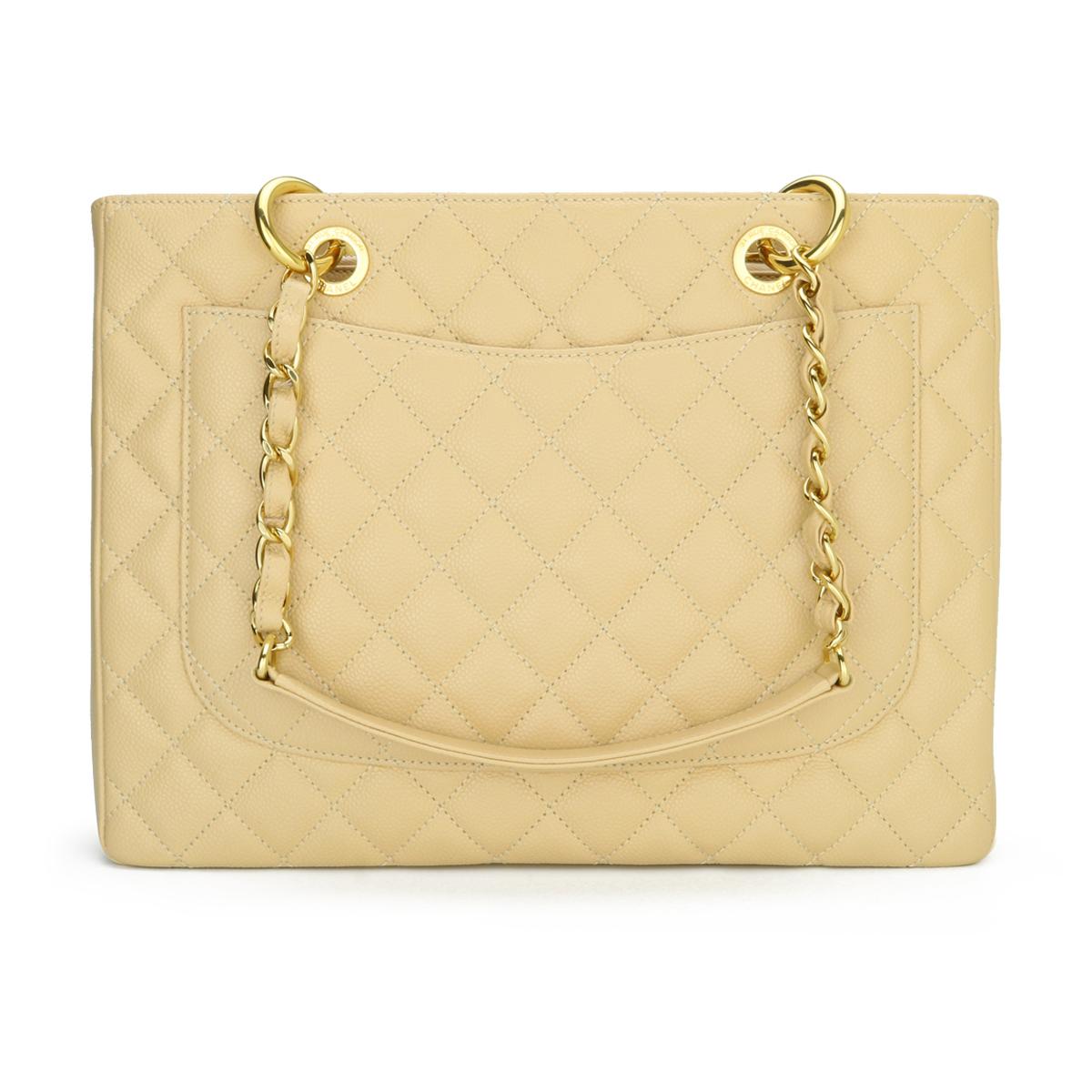 chanel grand shopping tote beige