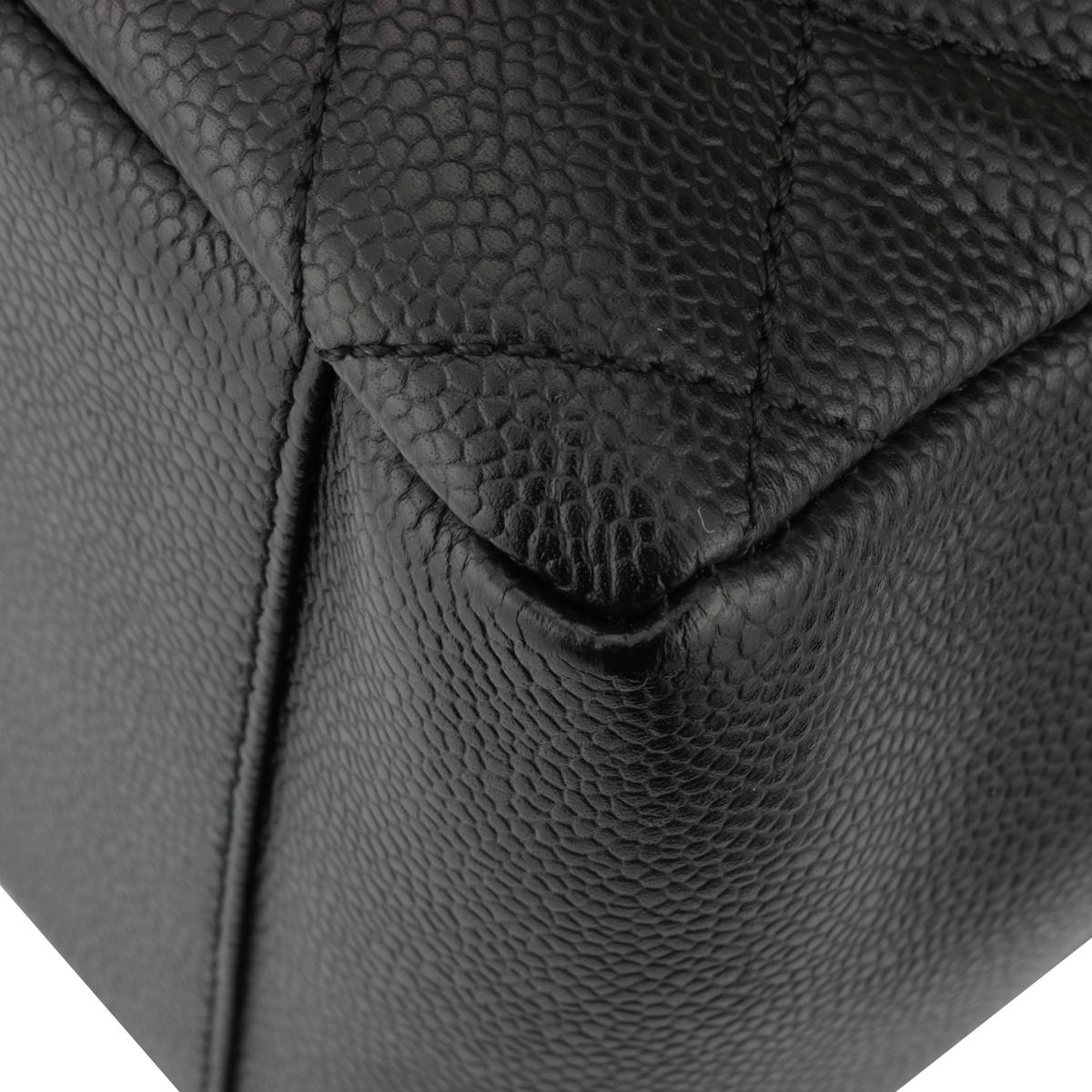 CHANEL Grand Shopping Tote (GST) Bag Black Caviar with Gold Hardware 2011 3