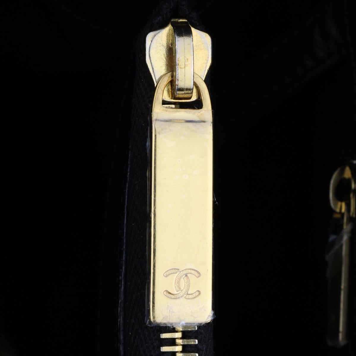 CHANEL Grand Shopping Tote (GST) Bag Black Caviar with Gold Hardware 2011 6