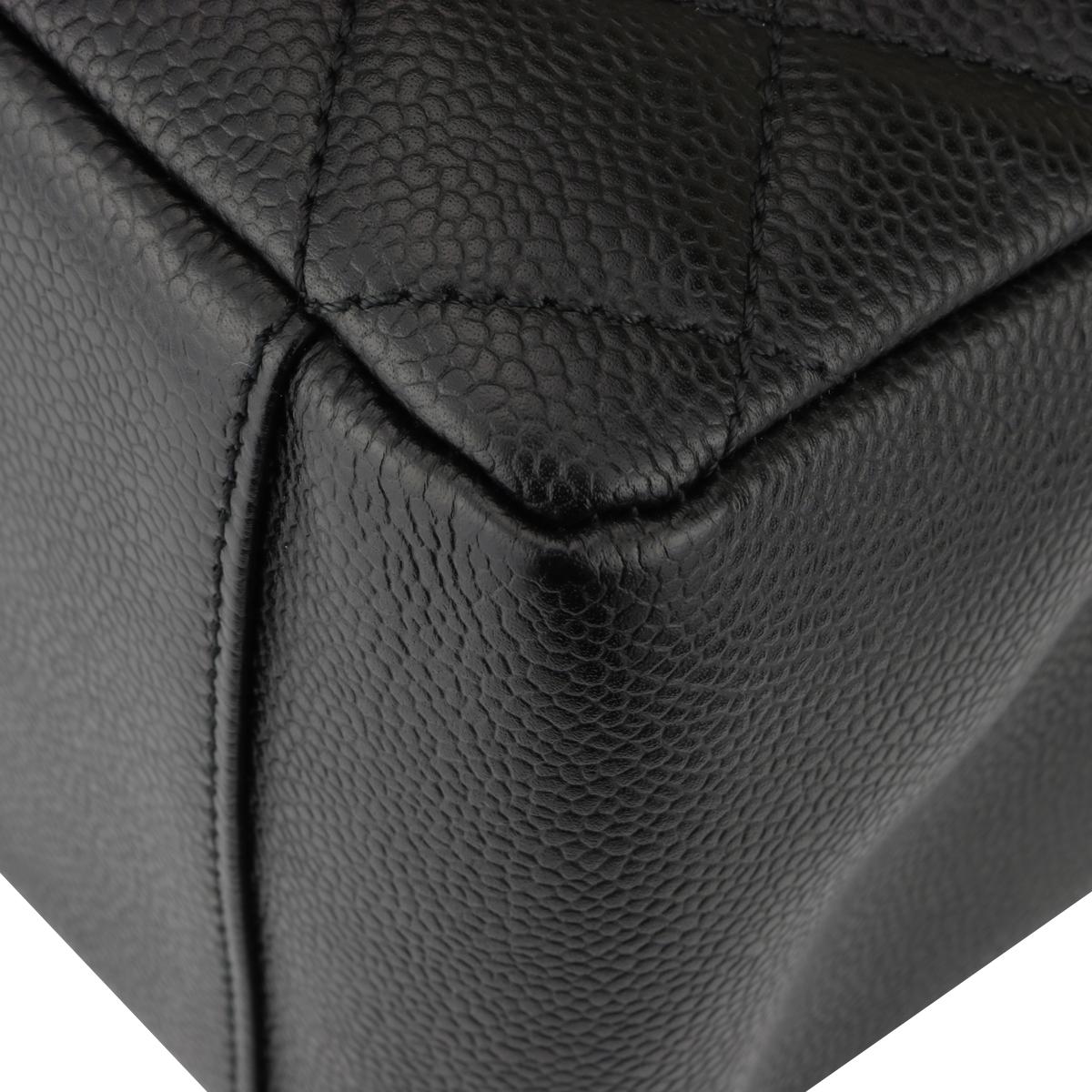 CHANEL Grand Shopping Tote (GST) Bag Black Caviar with Gold Hardware 2011 1