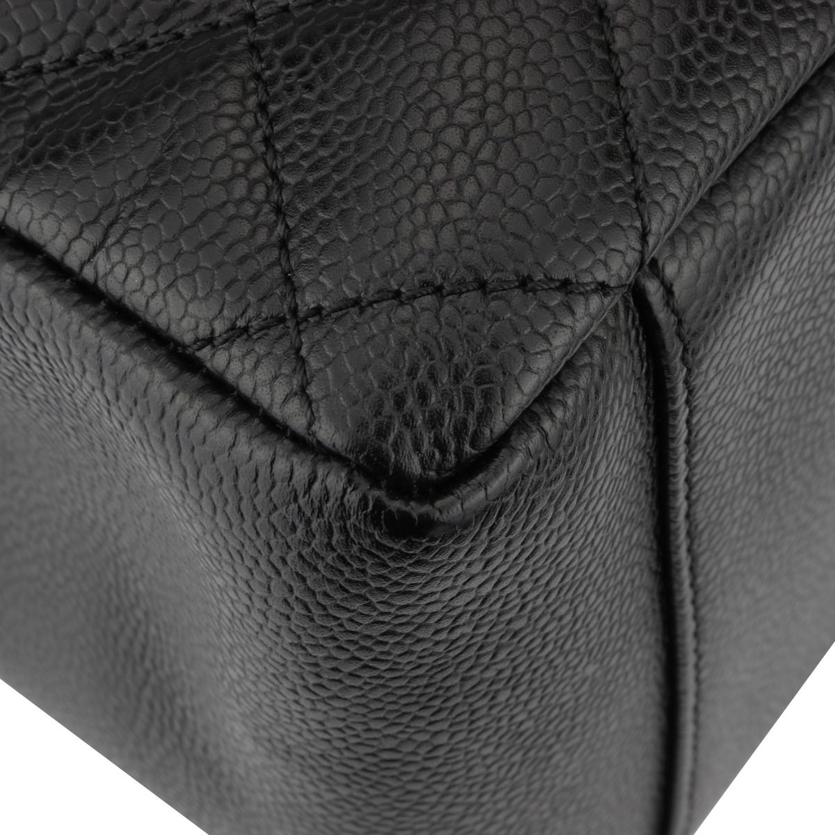 CHANEL Grand Shopping Tote (GST) Bag Black Caviar with Gold Hardware 2011 2