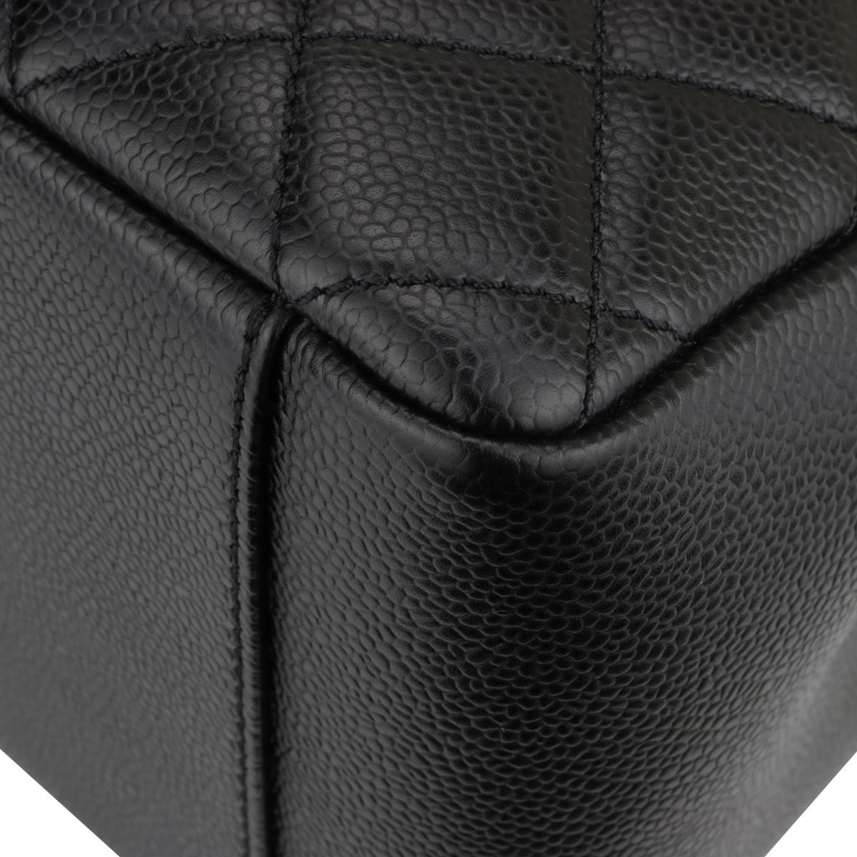 CHANEL Grand Shopping Tote (GST) Bag Black Caviar with Gold Hardware 2014 1