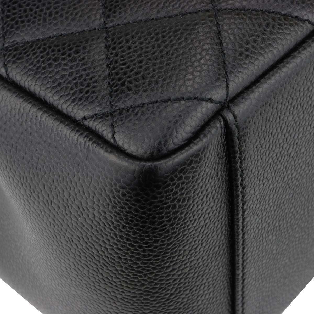 CHANEL Grand Shopping Tote (GST) Bag Black Caviar with Gold Hardware 2014 2