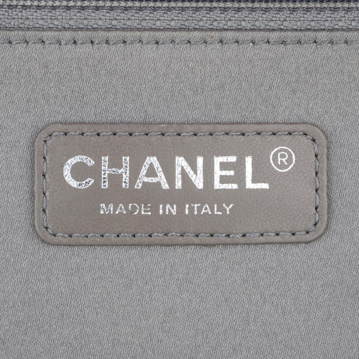 CHANEL Grand Shopping Tote (GST) Light Pink Caviar with Silver Hardware 2014 7