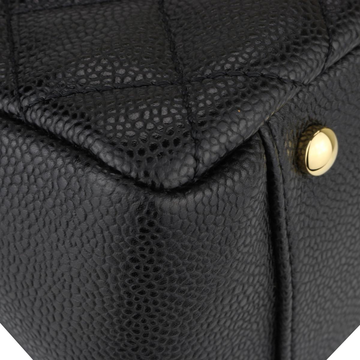 CHANEL Grand Shopping Tote (GST) XL Bag Black Caviar with Gold Hardware 2014 5